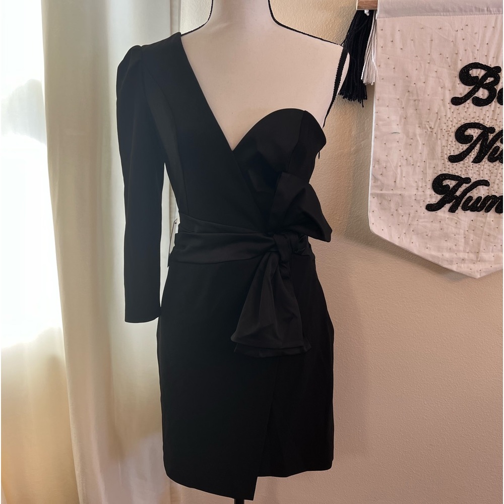 NWT Black One shoulder Dress from Express